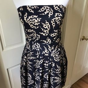 French Connection strapless dress